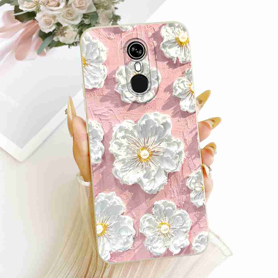 Luxury For Itel A33 5.0" Case Fashion Painted Flowers Silicone Back Cover Coque For ITEL A 33 a33 Full Protection Phone Shell