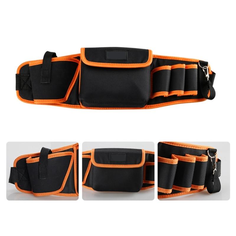 Waist Tool Bag Aprons Organizers Garden Tool Pouch With Storage Pockets Craftworks Electrician Tool Accessories