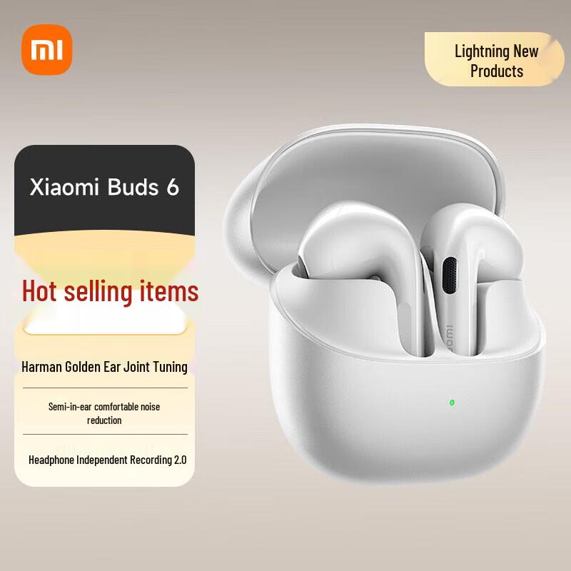 

Xiaomi Buds 6 Semi-In-Ear Bluetooth Earbuds