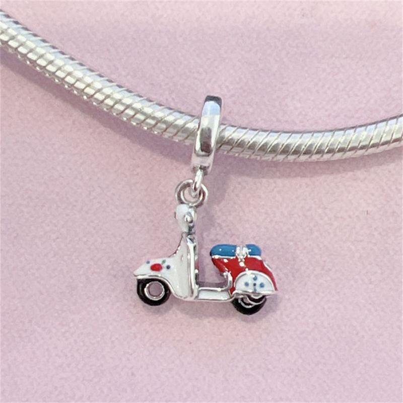 Copper Metal Travel Series Statue Liberty Iron Tower Pendant Bead Component Bead Component Do It Yourself Compatible With Authentic Original Pendant