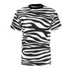 Zebra Stripe T-shirt Black & White Zebra Stripe TShirt Animal Print Short Sleeve
