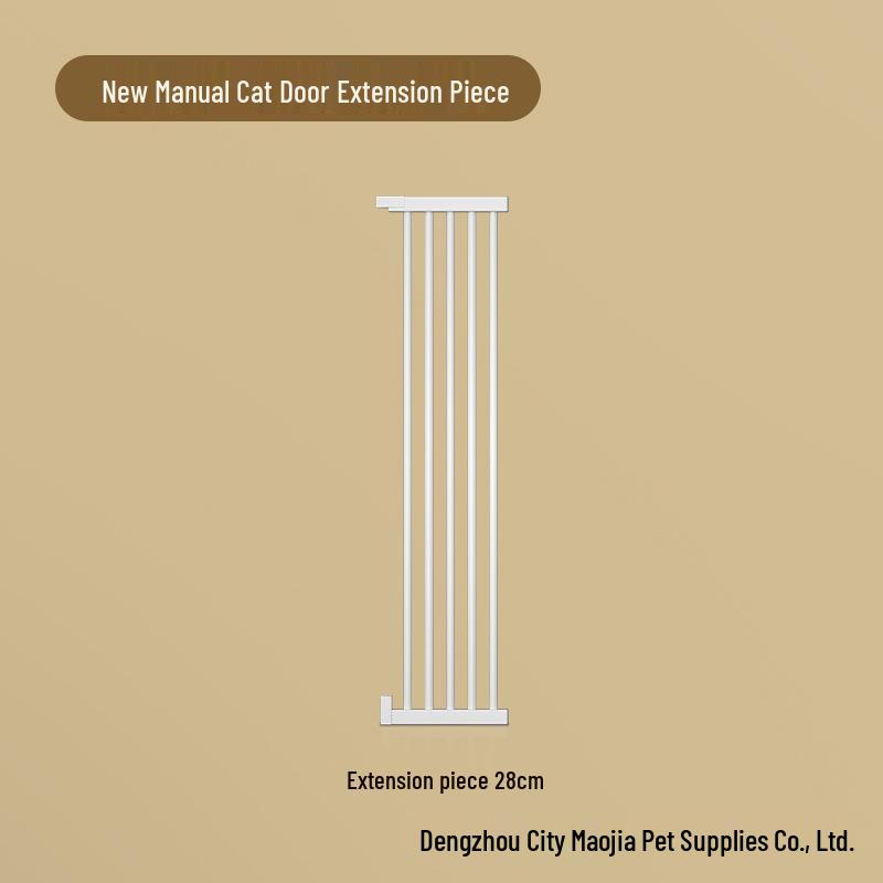 Large No-Drill Pet Gate: Dog Isolation, Cat Guardrail, and Anti-Cat Barrier
