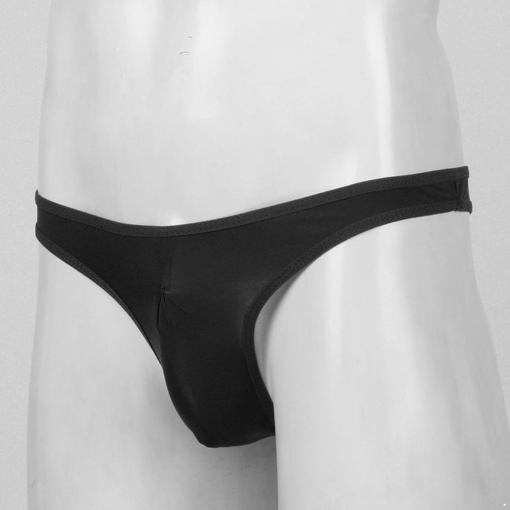 Pánské bikiny kalhotky Ruched Sexy prodyšné spodní prádlo