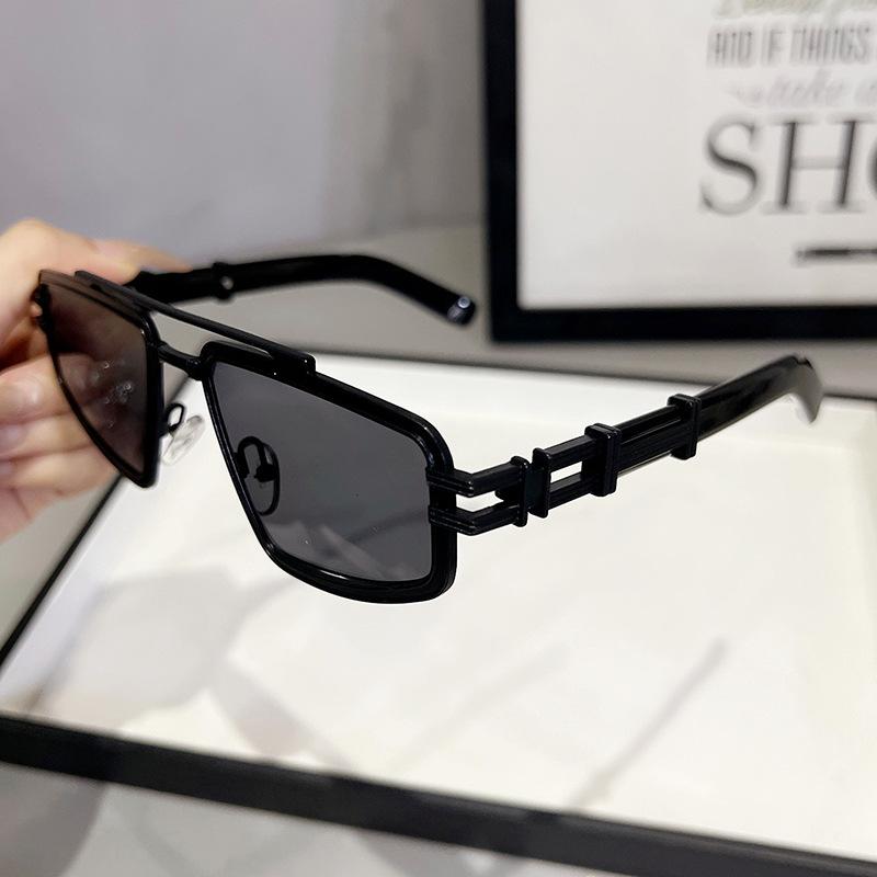 JYL Sunglasses Oversized Square Colorful Uv Protection Internet Famous YH9626 A-15671