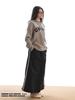 Unisex Vintage Knit Letter Sweater: Hooded, Loose, High-Street Cardigan