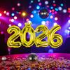 2026 New Year'S Party Decoration Balloons Festival Atmosphere Celebrate Holiday Decorations