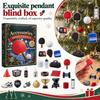 Calendar numărătoare inversă breloc acrilic, Bucăți 2D Plate, Cutie Avion, Set pandantive surpriză
