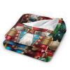 Christmas Nutcracker Blankets  Warm Soft Fluffy Plush Throw Blanket For Students Living Room Flannel Bedspread Bed Cover