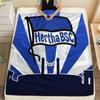 1PC Hertha BSC Patterned Flannel Blanket Suitable For All Seasons for Home Decor Warmth and Comfort Gifts Holiday Present