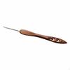 Wooden Handle Crochet Hook Finely Polished Rosewood Sturdy Handmade Knitting Tool for