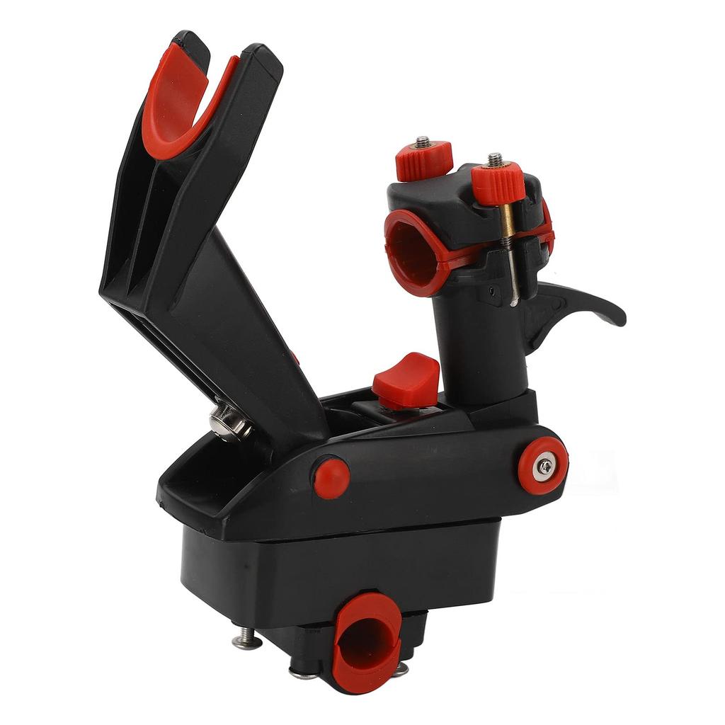 Verstellbarer Angelrutenhalter Angelrutenhalter Soft-Touch Ergonomisch Rotation 360° (Große Größe)