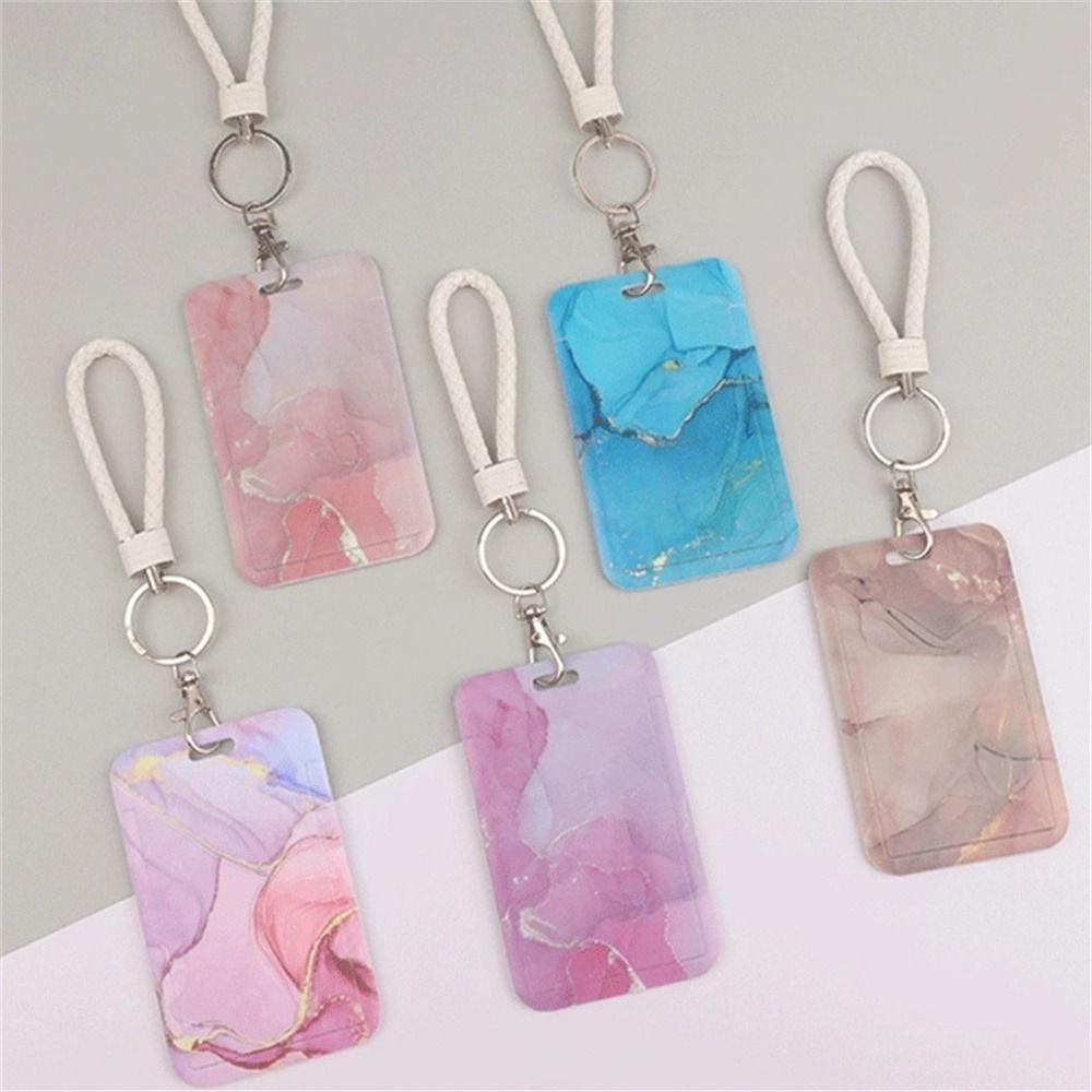 Men And Women Credit Card Student Lanyard Card Holder ID Card Holder Card Straps Credential Holder