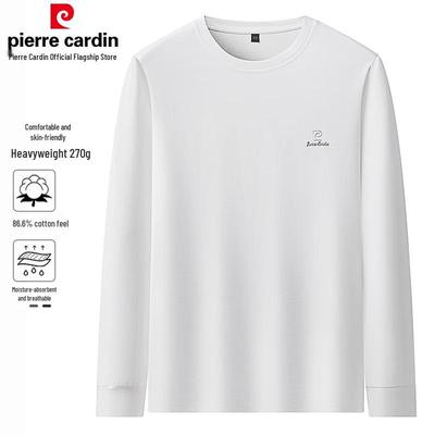 Men's Heavyweight Anti-Wrinkle Long-Sleeve Polo T-Shirt