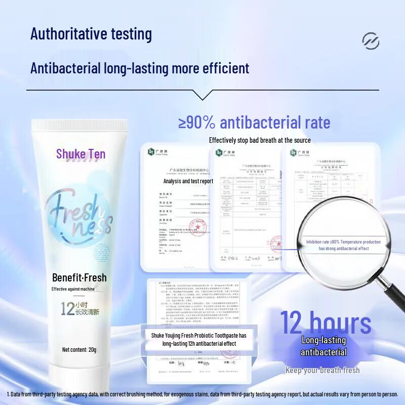 Shuke Youjing Fresh Breath Toothpaste, Sea Breeze Mint