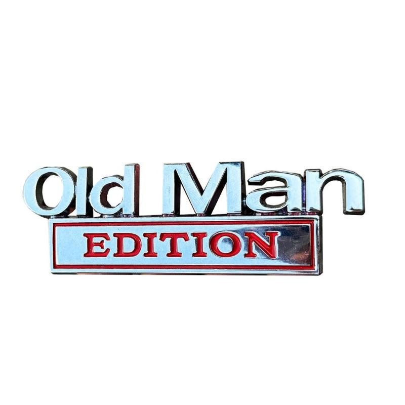 Upgrades 3D Raised Badge Sticker Unique for Vehicles Not Fade Alloy Metal Decoration Suitable for Cars Trucks SUVs