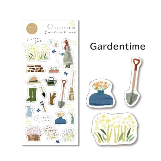 Kamiiso Sansho Masking Seal SAIEN Miki Tamura Seal 7 (Japon Akari Gardentime Parlor Windows Marche)