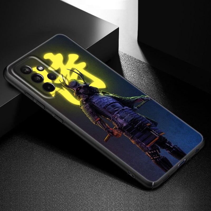 Japanese Samurai Art Phone Case For Samsung Galaxy A21 A30 A50 A52 S A13 A22 A32 A33 A53 A73 5G A11 A12 A31 A51 A70 A71 A72