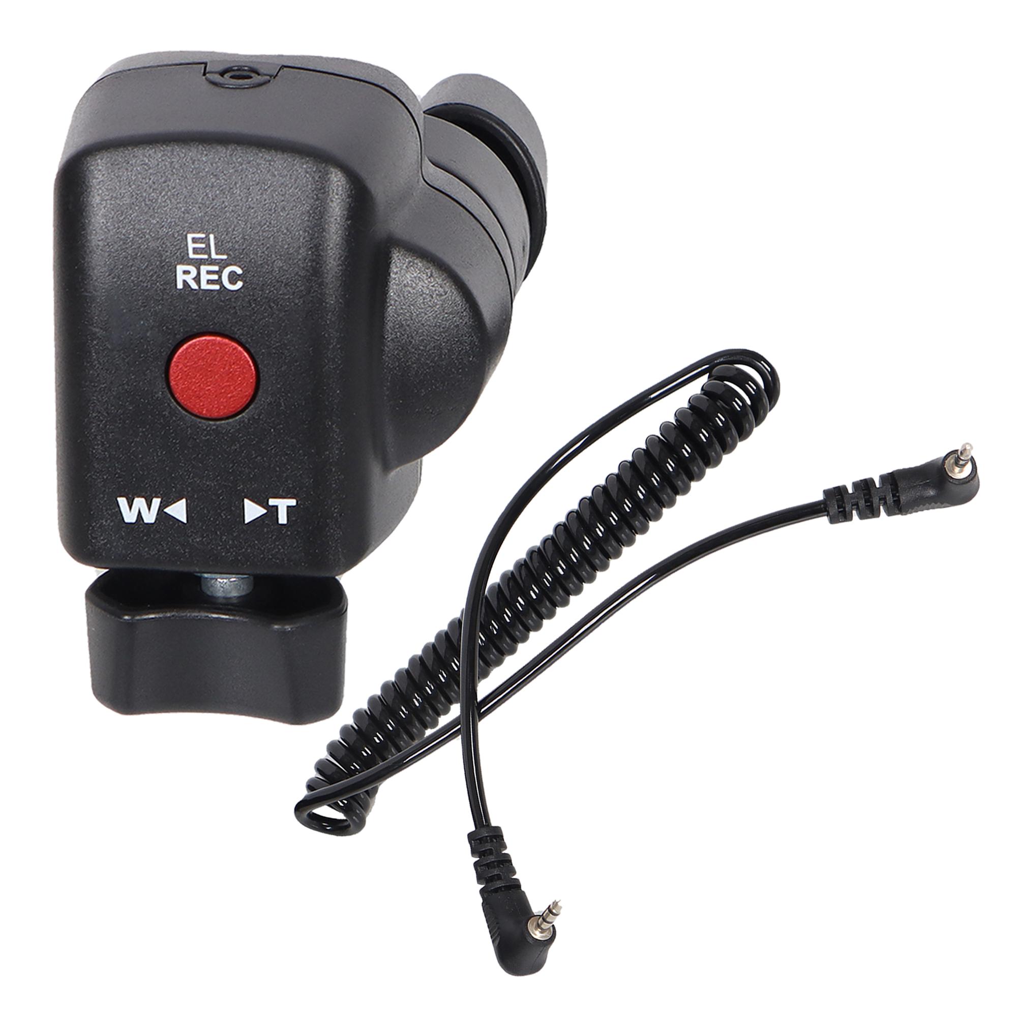 YuSen 2.5mm Jack Pro Camcorder Recording Remote Controller Camera Zoom Control Spring Cable Portable ABS Camera Accessory MR25