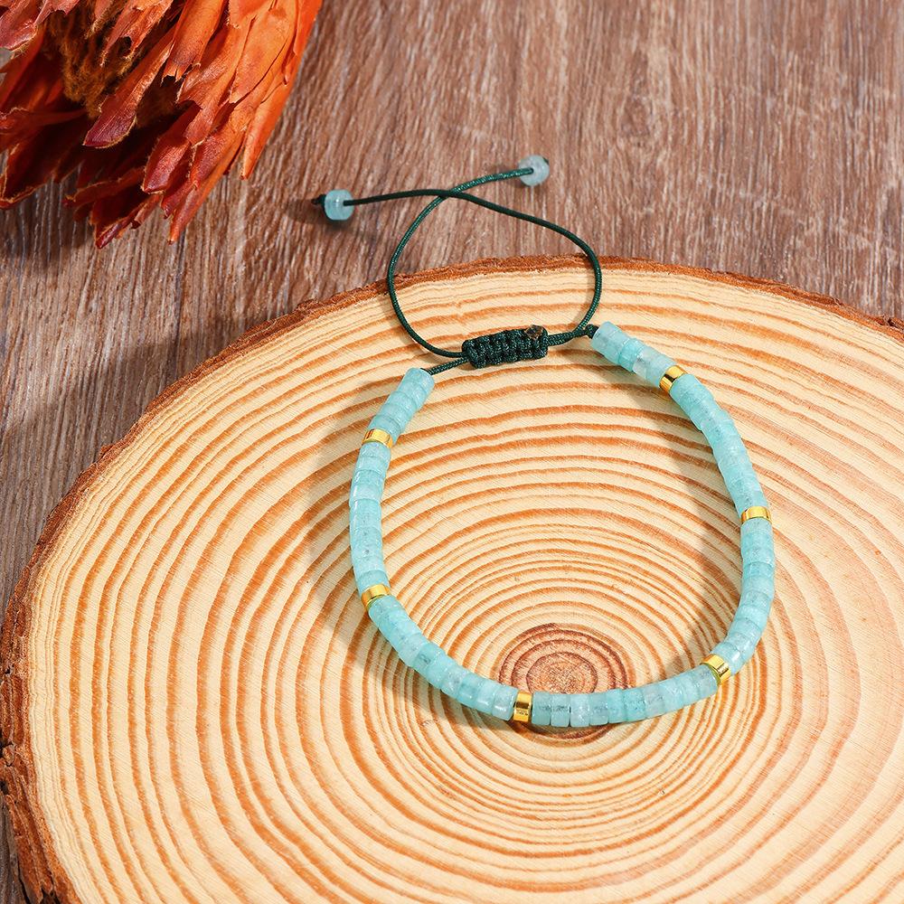 JYL TS Bracelet Men's Irregular en -Embodies Uniqueness & Attracts Distinct Fortune