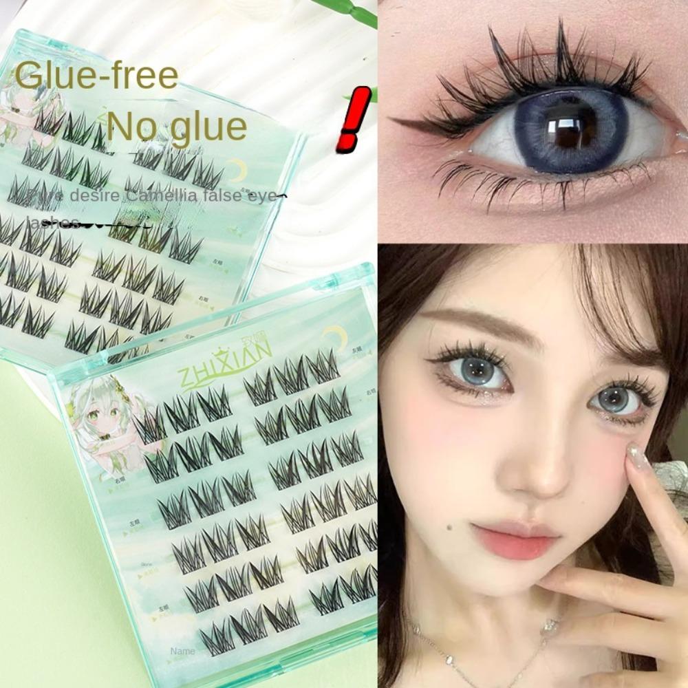 Lashes Extension Self-adhesive False Eyelashes Individual Segmented Eyelashes Bundles DIY