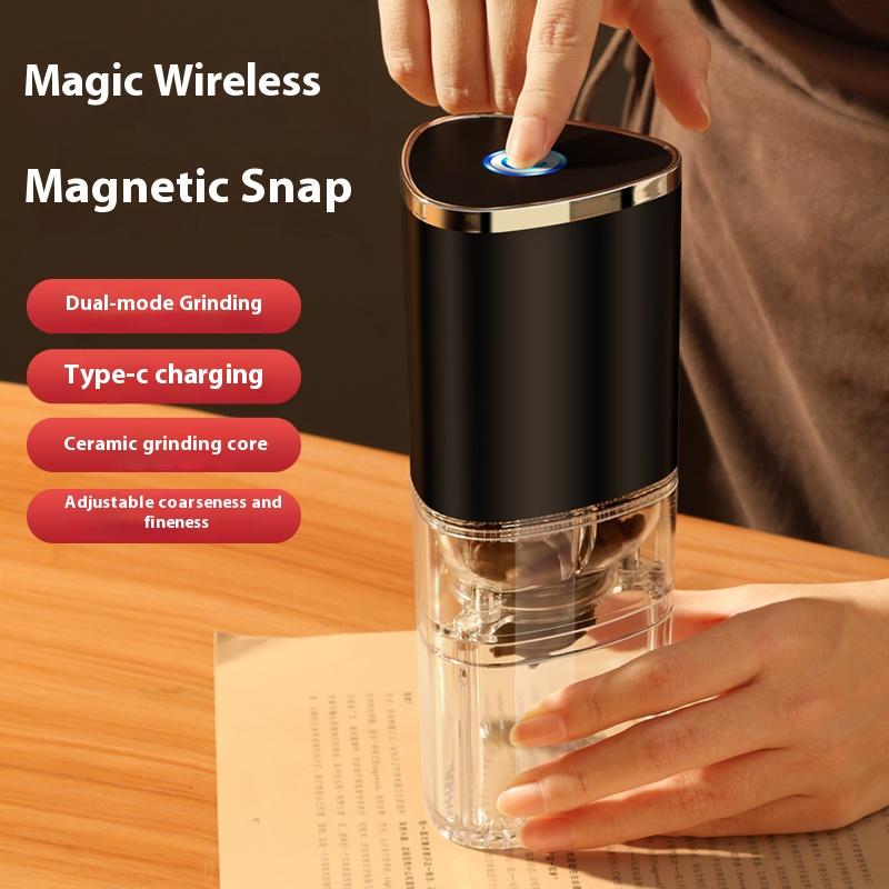 1 PCS Portable Electric Coffee Grinder TYPEC USB Charge Ceramic Grinding CoreHome Coffee Beans Pulverizer Grinder