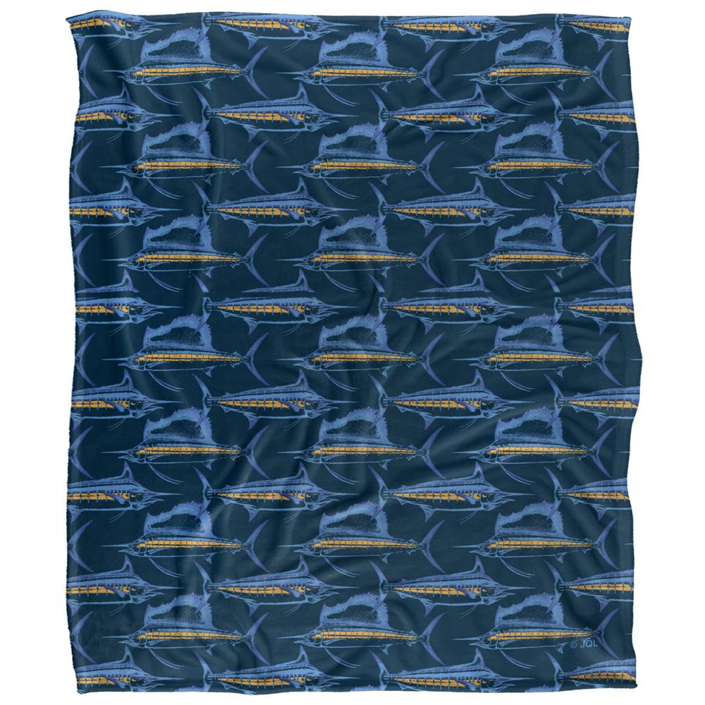 JQ Licensing Silky Billfish Supersoft Blanket