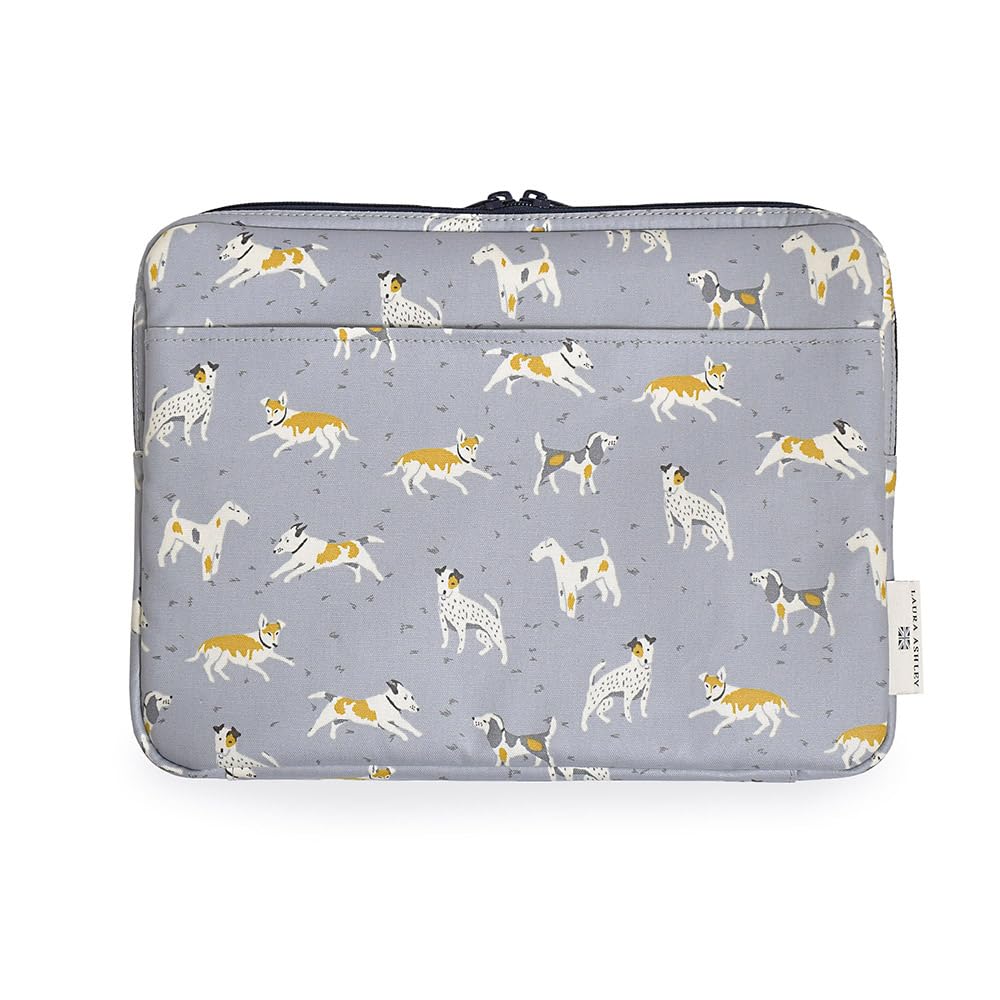 

LAURA ASHLEY STYLE Decor PC Case Stylish and DOGS Includes a Set of 2 Adult / Cover, Cute, Small, 11.6-inch Laptop, W0708200-NVL2511. Masks.