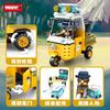 Building Block Camping Series Classic Car Animal Outdoor Party Model Small Particles Puzzle Assembly Children'S Toys