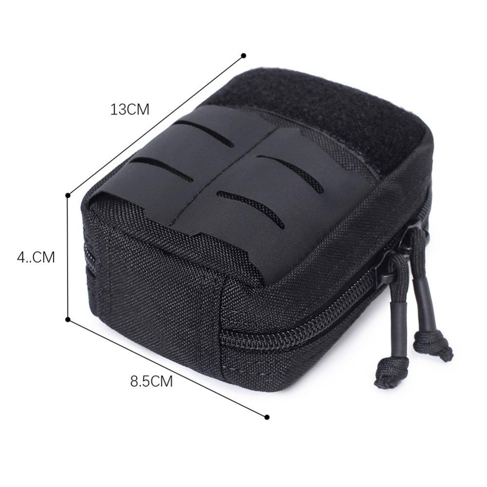 Molle Pouch Outdoor Hunting Survival First Aid Bag Small Utility Pouch Multi-Purpose Waist Bag