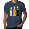 Limca X Maaza X Thums Up T-Shirt Kunstmuster Gedruckt Lässiges Oberteil