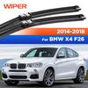 For BMW X4 F26 2014-2018 2015 2016 2017 Wiper Front Wiper Blades Windshield Windscreen Window Brush 26"+20"