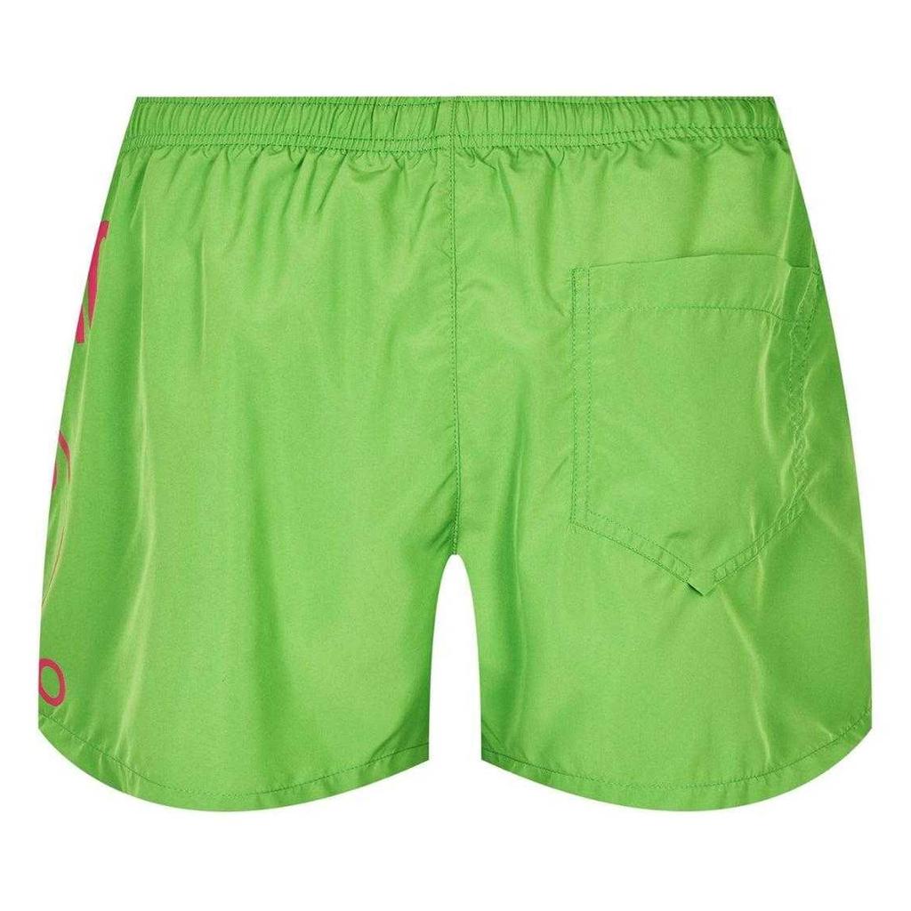 Moschino Mens Milano Large Logo Swim Shorts