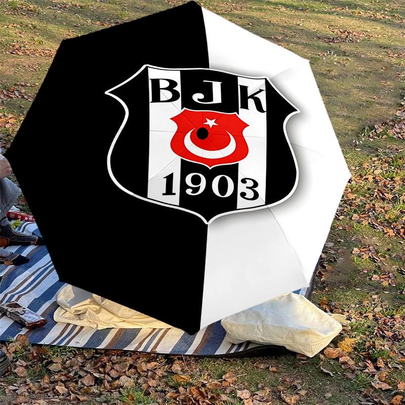 1PC BJK 1903 Umbrella-8-Rib Reinforced, Automatic Open, Lightweight & Durable, Cute Fashion Accessory for Outdoor-A1277