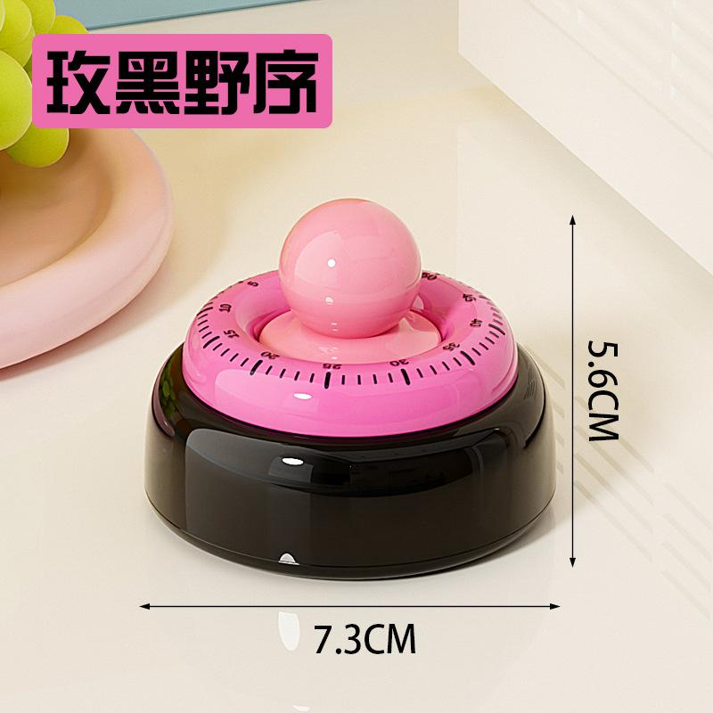 

Kitchen Timer Reminder Magnetic Mechanical Timer Home Cooking Baking Visual Countdown Timer