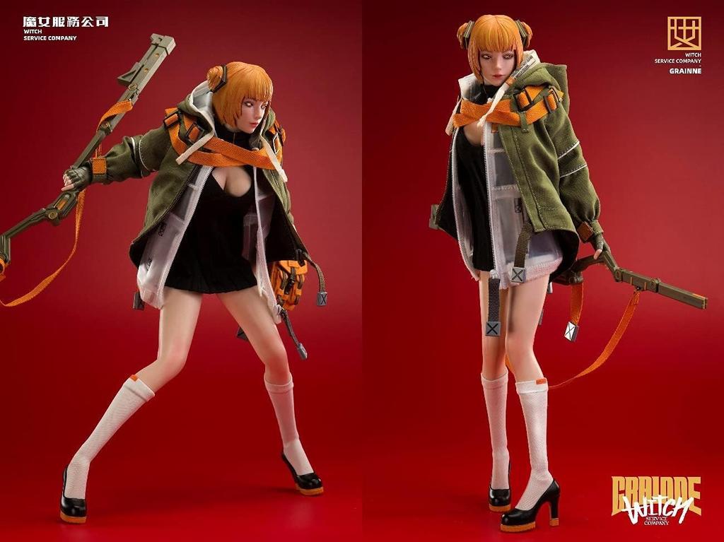 I8TOYS SERENE HOUND Series 501S613 Grain, the Witch of Promise, 1/6 Scale PVC Painted Movable Figure