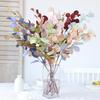 Pink Eucalyptus Leaf Artificial Plants  Wall Money Fake Flowers Arrangement Accessories Christmas Home Wedding Decoration