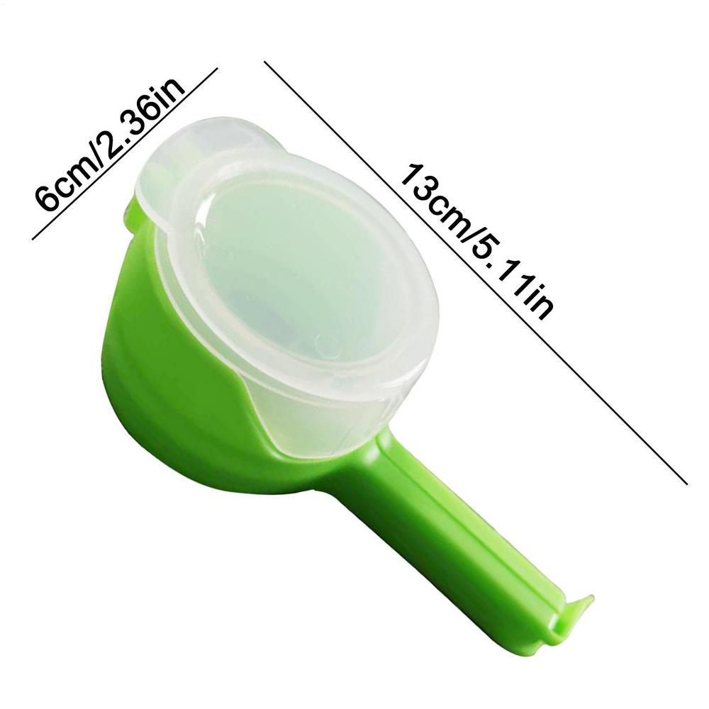

Bag Sealing Clips Food Storage Bag Clips Food Storage Bag Sealing Clips 2in1 Bag Clips For Food Packages Kitchen Gadgets зелёный