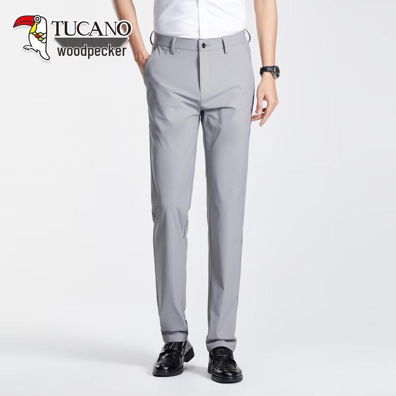 Мужские весенне-летние брюки Tucano прямого кроя в стиле business casual 30