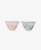 Afternoon Tea Living: Pair of Edo Glass Sake Cups (JG25) In Blue