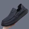 Men Leather Loafer Driving Shoes Slip On Moccasin Casual Walking Footwear Outdoor Office Daily Comfort Shoes Lightweight