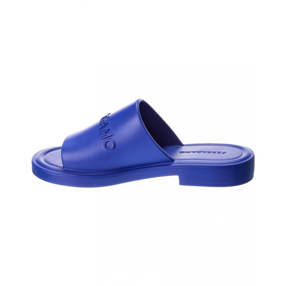 Salvatore Ferragamo Ferragamo Giuneva Jelly Sandal Blue