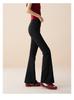 Elastic Sports and Casual Bell Bottom Pants for Women