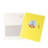 Elegant 3D Foldable Greeting Card Artistic 3D Foldable Card with Colorful Flowers Personalized Surprise for Lover