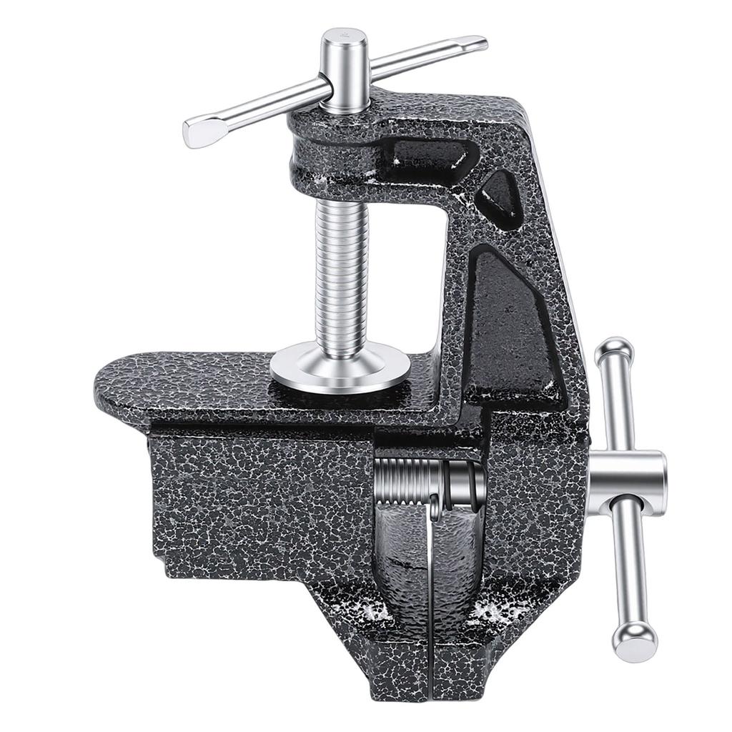 Portable Table Vise Rubber Clamp   Grip Vise Clamp Small Bench Vise Repair Tool Cast Steel