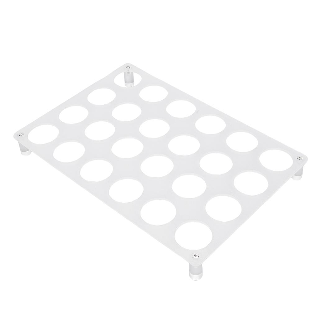 Coffee Pod Holder for 24 Pods Acrylic Clear Coffee Station Capsule Tray for Kitchen Countertop