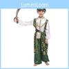 Costum Luxos Aladdin Prinț Pentru Băieți Perfect Pentru Halloween Și Spectacole de Scenă