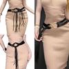 Casual Outfit Tassels Belt Traditional Styles Belt Versatiles Dress Waist Belt for Women Fashion Accessory
