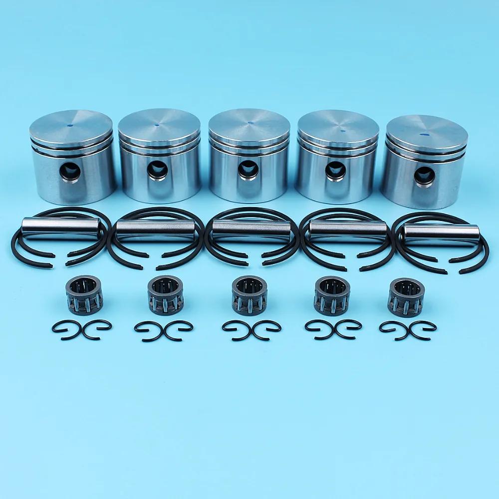 41.1mm Piston Ring Bearing Kit For Partner 350 351 352 370 371 390 401 420 Poulan 220 221 260 1950 2150 2250 2550 Chainsaw Parts