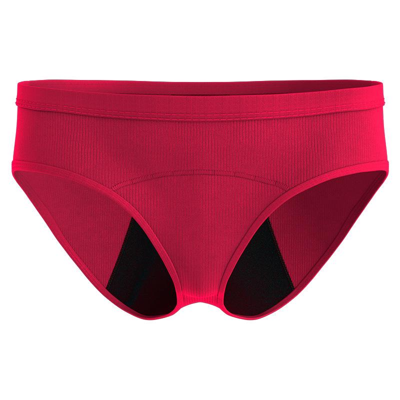Cross-Border Plus Size Leakproof Postpartum Period Panties - Low Waist Seamless Women's Briefs