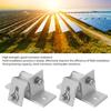 4pcs Adjustable Tilt Angle Solar PV Bracket Aluminum Alloy Support Feet  Roof Installation